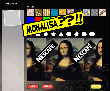 nescafe monalisa